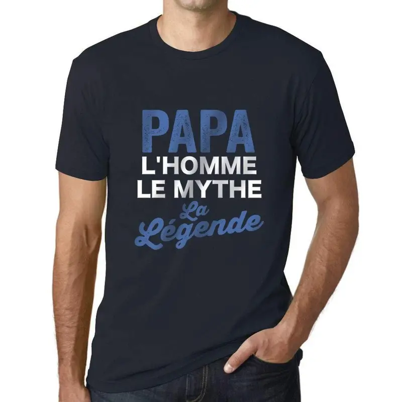 Ultrabasic Papa 4 L'homme Le Mythe La Légende T-Shirt Papa Tshirt Papa L'ours Shirt Le Pépé 1