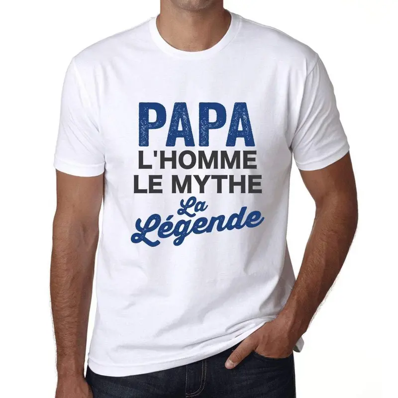 Ultrabasic Papa 4 L'homme Le Mythe La Légende T-Shirt Papa Tshirt Papa L'ours Shirt Le Pépé 1