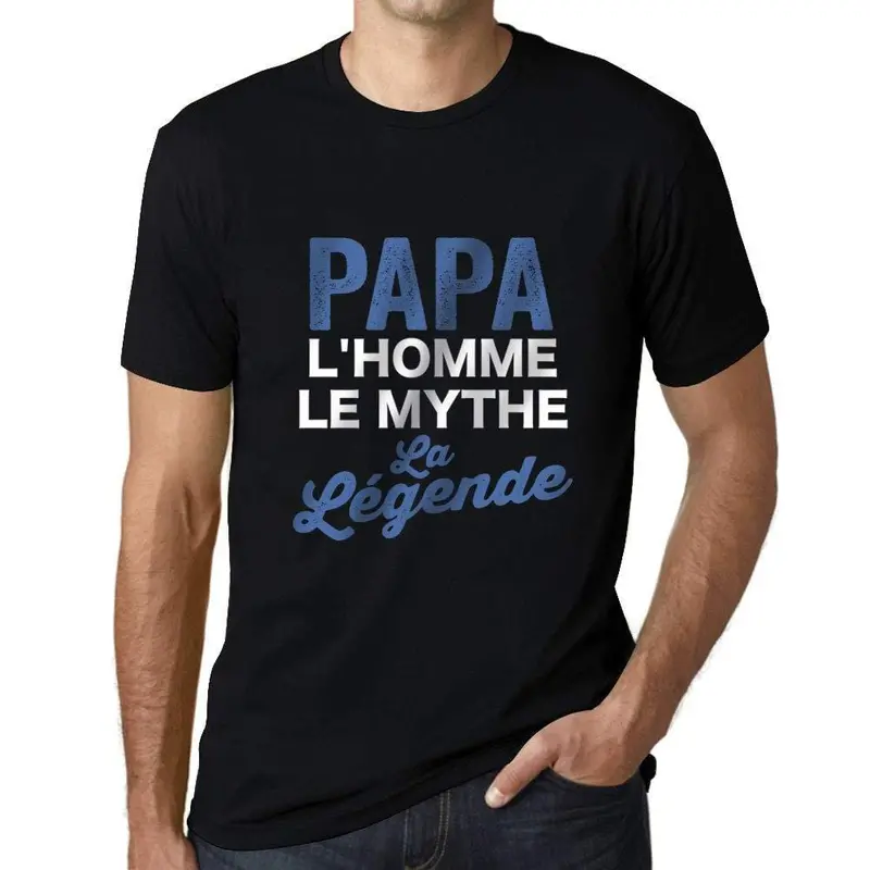 Ultrabasic Papa 4 L'homme Le Mythe La Légende T-Shirt Papa Tshirt Papa L'ours Shirt Le Pépé 1