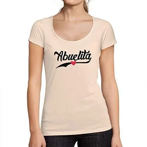 Ultrabasic - Tee-Shirt Femme Col Rond Décolleté Abuelita Est. 2018 1