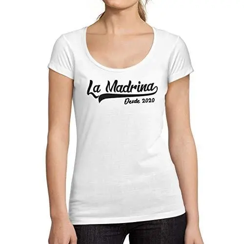 Ultrabasic - Tee-Shirt Femme Col Rond Décolleté La Madrina Desde 2020 1