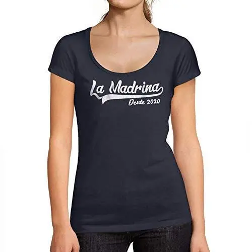 Ultrabasic - Tee-Shirt Femme Col Rond Décolleté La Madrina Desde 2020 1