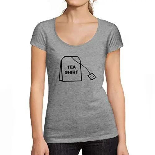Ultrabasic - Tee-Shirt Femme Col Rond Décolleté Tea Shirt 1