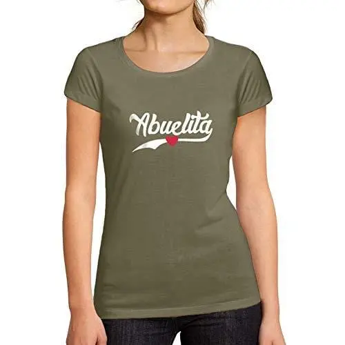 Ultrabasic - Tee-Shirt Femme Manches Courtes Abuelita Est. 2018 1