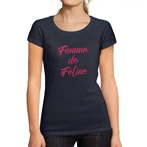 Ultrabasic - Tee-Shirt Femme Manches Courtes Femme De Feline 1