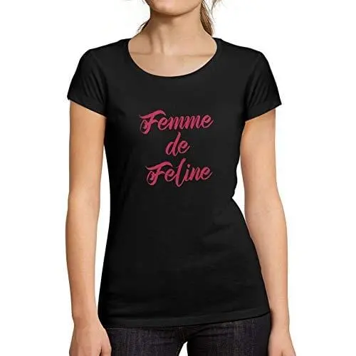 Ultrabasic - Tee-Shirt Femme Manches Courtes Femme De Feline 1