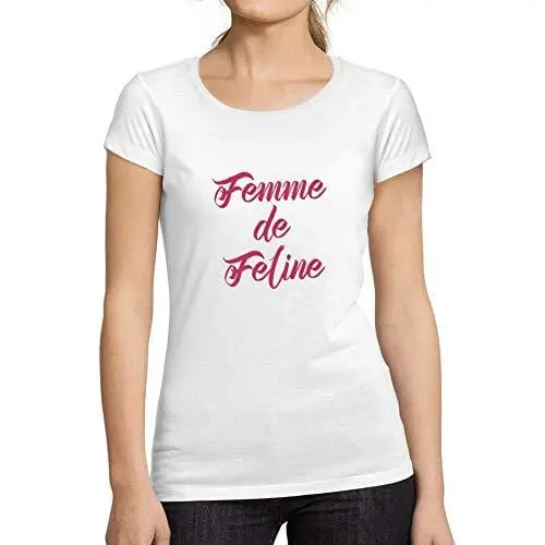 Ultrabasic - Tee-Shirt Femme Manches Courtes Femme De Feline 1