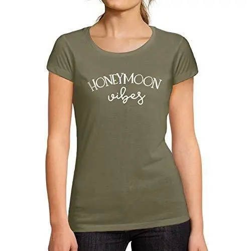 Ultrabasic - Tee-Shirt Femme Manches Courtes Honeymoon Vibe 1