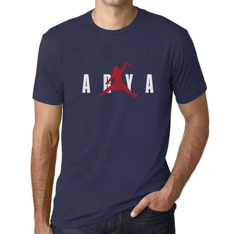 Ultrabasic - Unisexe Graphique Arya Avec Un Couteau Imprimé T-Shirt French Marine 1