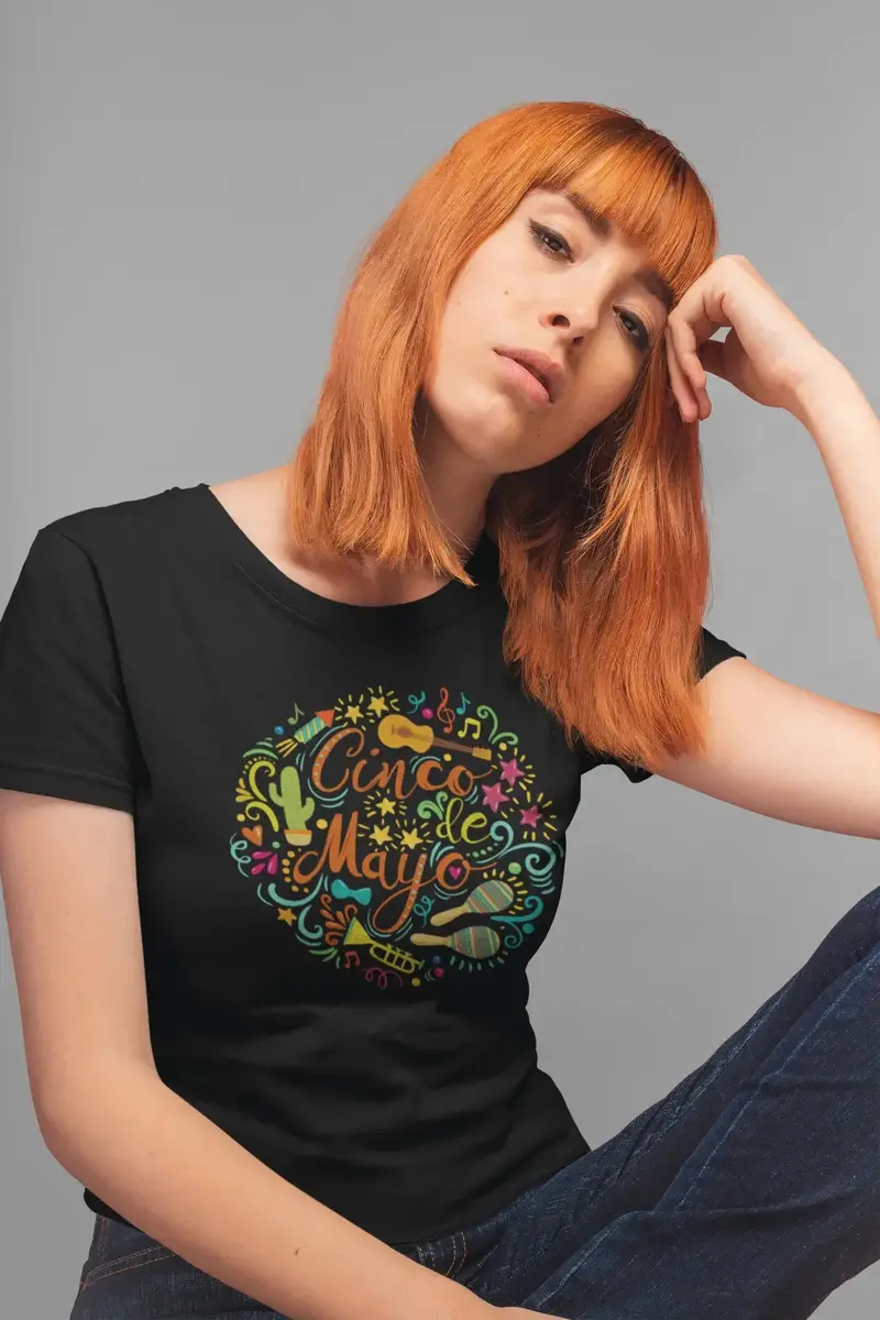 Ultrabasic Women's Organic T-Shirt Cinco De Mayo - Funny Mexican Fiesta Tee Shirt 1