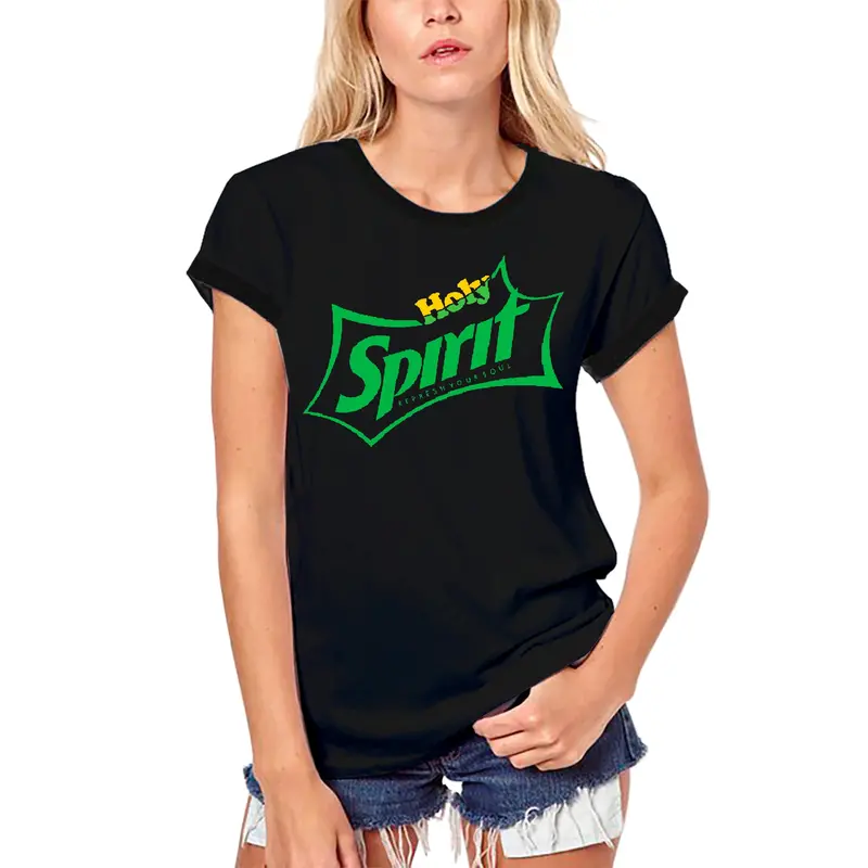 Ultrabasic Women's Organic T-Shirt Holy Spirit - Soul Bible Religious Shirt 1