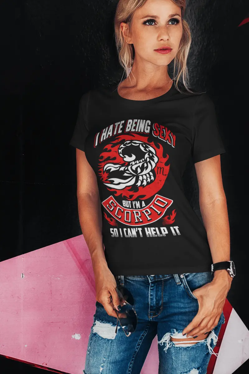 Ultrabasic Women's Organic T-Shirt I Never Said I Was Perfect - Libra Zodiac Shirt 1