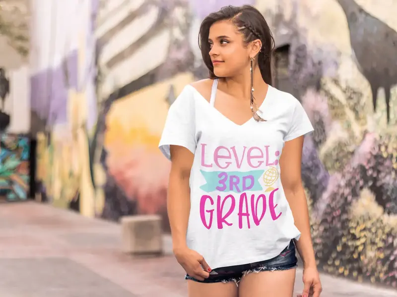 Ultrabasic Women's T-Shirt Level 3Rd Grade - Short Sleeve Tee Shirt Tops 1
