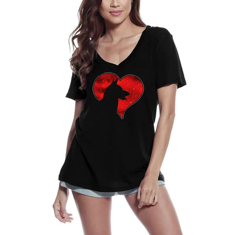 Ultrabasic Women's T-Shirt Love Siberian Husky - Cute Dogs - Graphic Apparel 3