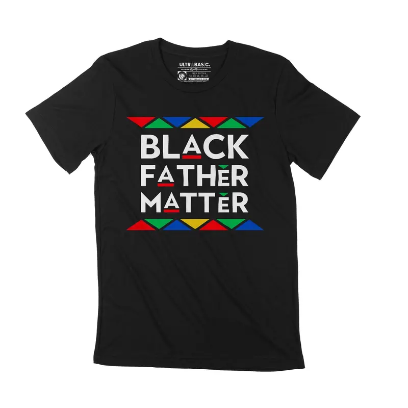 Unisex Adult T-Shirt Black Father Matter Black Leader Blm Shirt 1