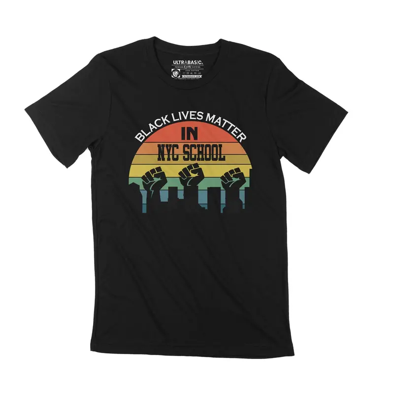 Unisex Adult T-Shirt Black Lives Matter In Nyc School Blm Equality Tee 1