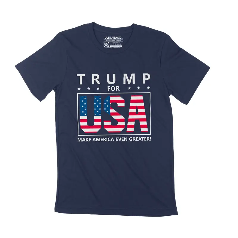 Unisex Adult T-Shirt Donald Trump For Usa Make America Even Greater 1