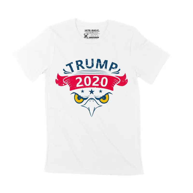 Unisex Adult T-Shirt Donald Trump Merchandise 2020 American Flag 1