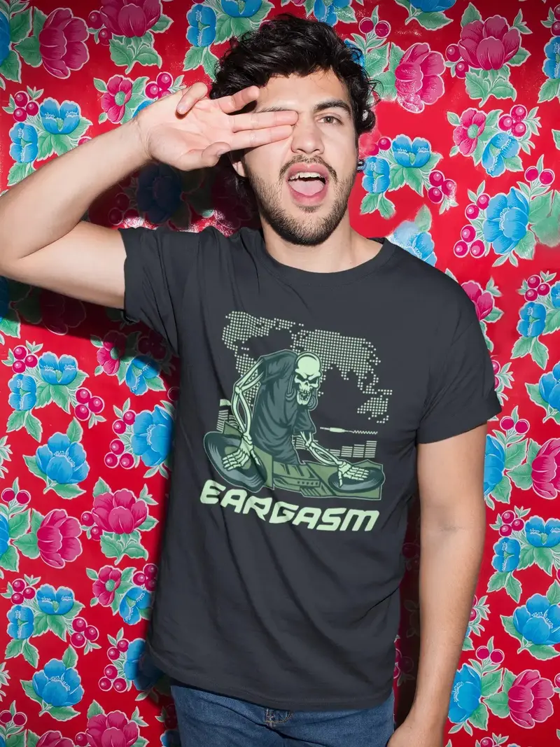 Unisex Adult T-Shirt Eargasm Love Music Shirt 1