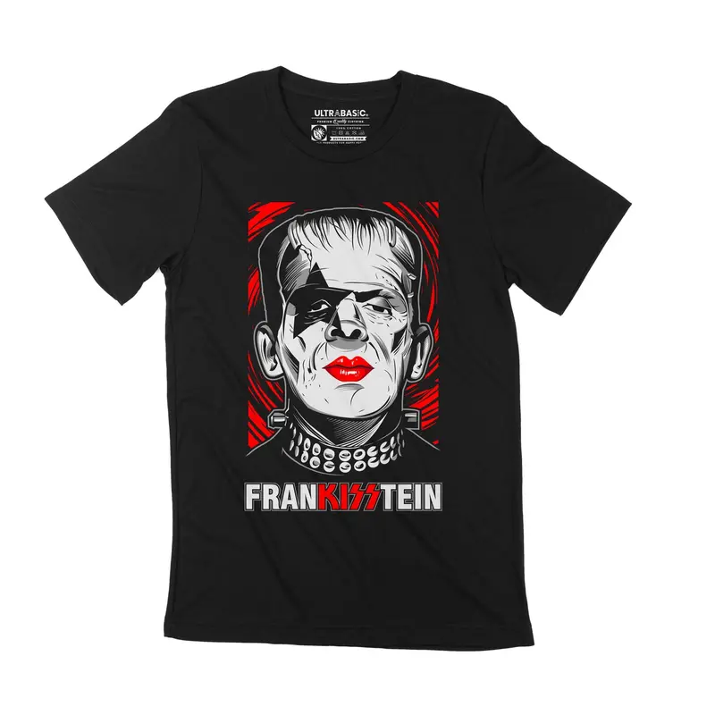 Unisex Adult T-Shirt Frankisstein Love Music Shirt 1