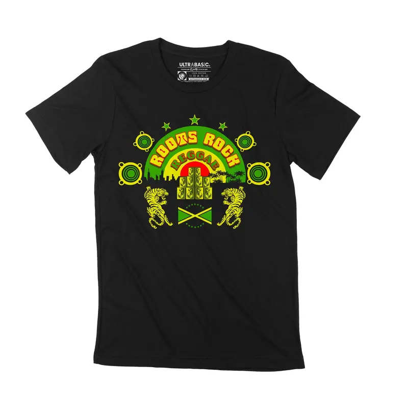 Unisex Adult T-Shirt Reggae Roots Rock Music Shirt 1