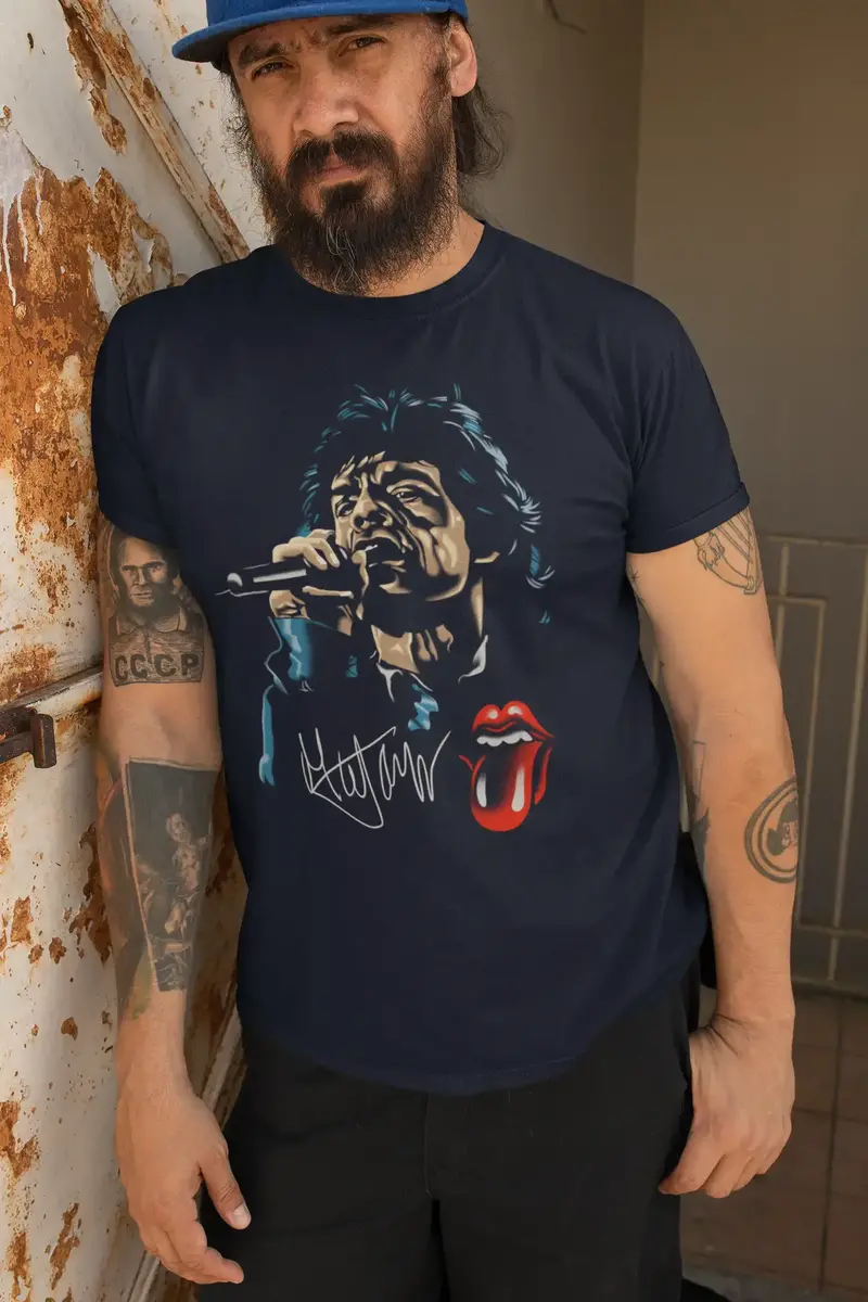 Unisex Adult T-Shirt Rock Singer Music Shirt 1