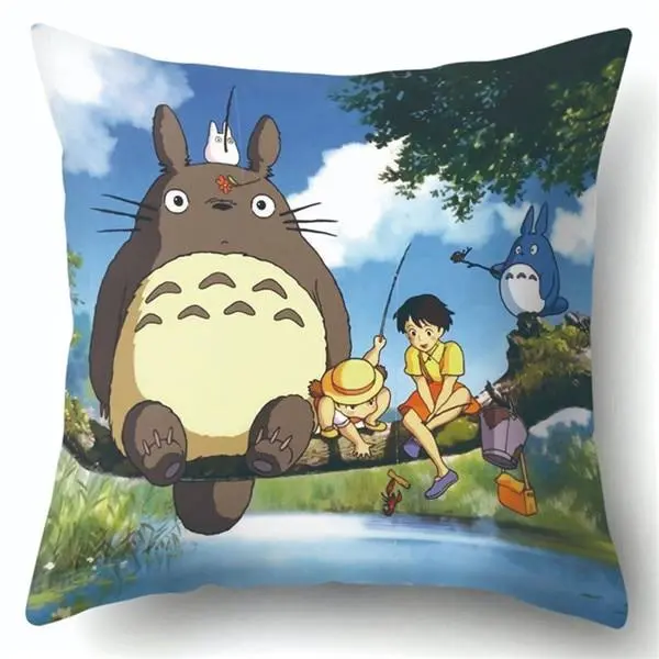 Van Gogh Oil Painting Style Cotton Cushion Cover 45X45cm Pillow Case For Sofa Car Chair Gift Cojines 10