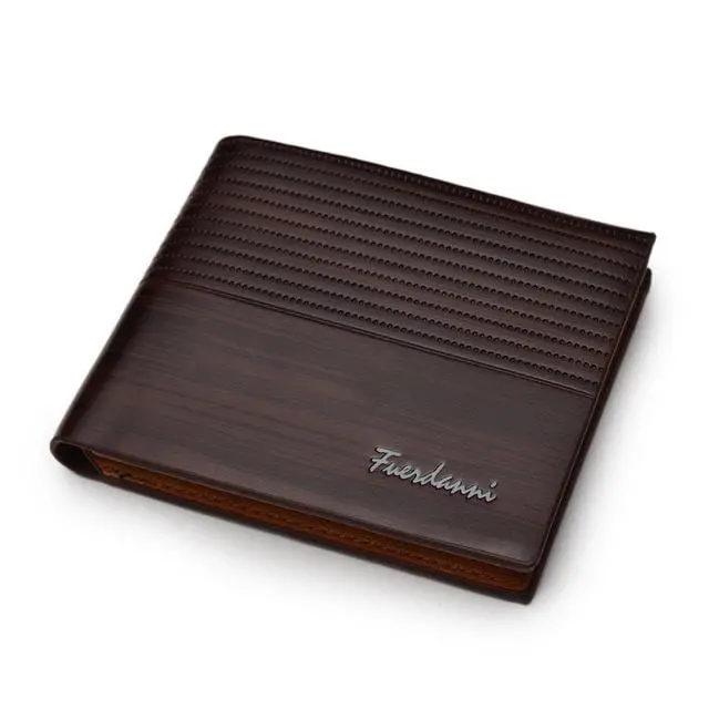 Vintage Men Leather Wallet Brand Luxury Short Slim Male Purses Money Clip Credit Card Dollar Price Portomonee Carteria 1