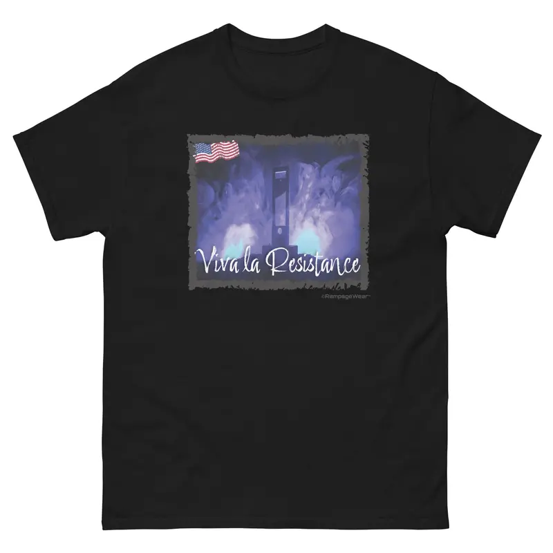 Viva La Reasistance Black Tee 1