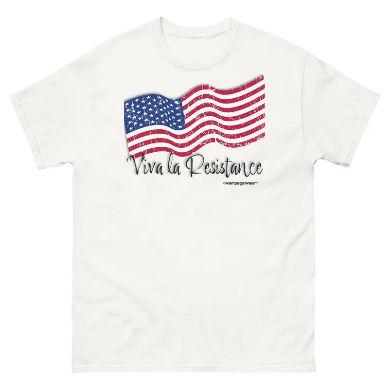 Viva La Resistance Flag Unisex Classic Tee 1