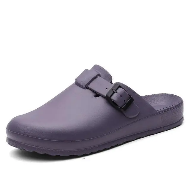 Wholesale High Quality Women's Summer Slippers Eva Clogs Surgical Shoes Hospital Anti-Slip Sandal Mules Medical Nursing Shoes 2