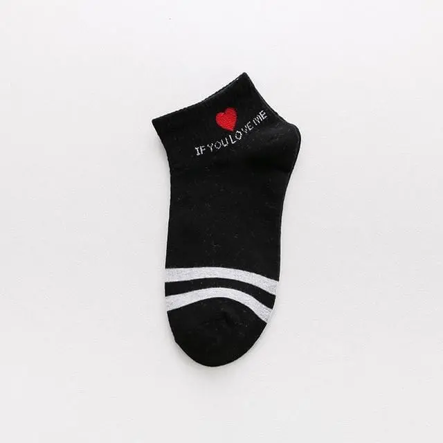 Women Daily Socks Harajuku Korea Japanese Cotton Kitten Flame Ulzzang Socks Men Chinese Cactus Gun Shark Alien Christmas Socks 24