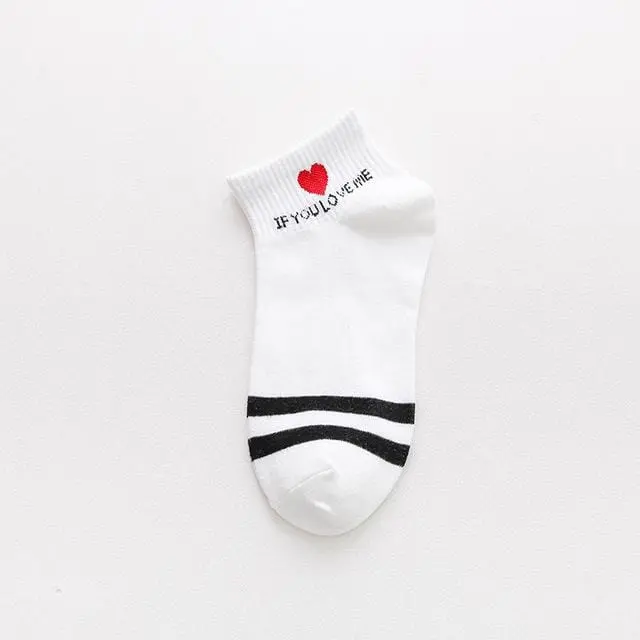 Women Daily Socks Harajuku Korea Japanese Cotton Kitten Flame Ulzzang Socks Men Chinese Cactus Gun Shark Alien Christmas Socks 27