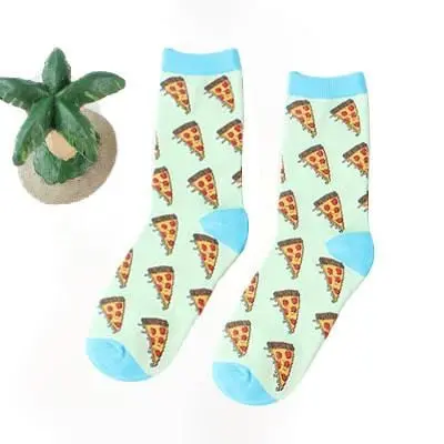 Women Happy Funny Socks With Print Art Cute Warm Winter Socks With Avocado Sushi Food Cotton Fashion Harajuku Unisex Sock 1 Pair 23