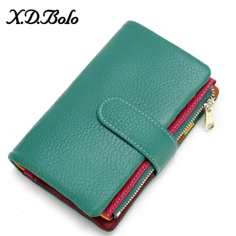 Xdbolo Women's Wallet Short Women Coin Purse Fashion Wallets For Woman Card Holder Ladies Wallet Female Hasp Clutch For Girl 1