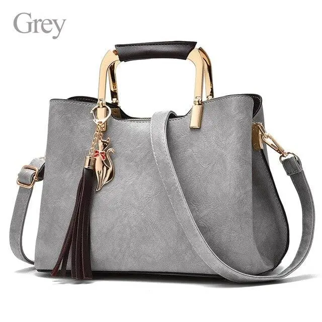 Zmqn Women Kabelka Bags Retro Vintage Small Handbags 3 Layers Women Messenger Bag Leather Metal Handle Side Bag Tassel 2020 C904 5