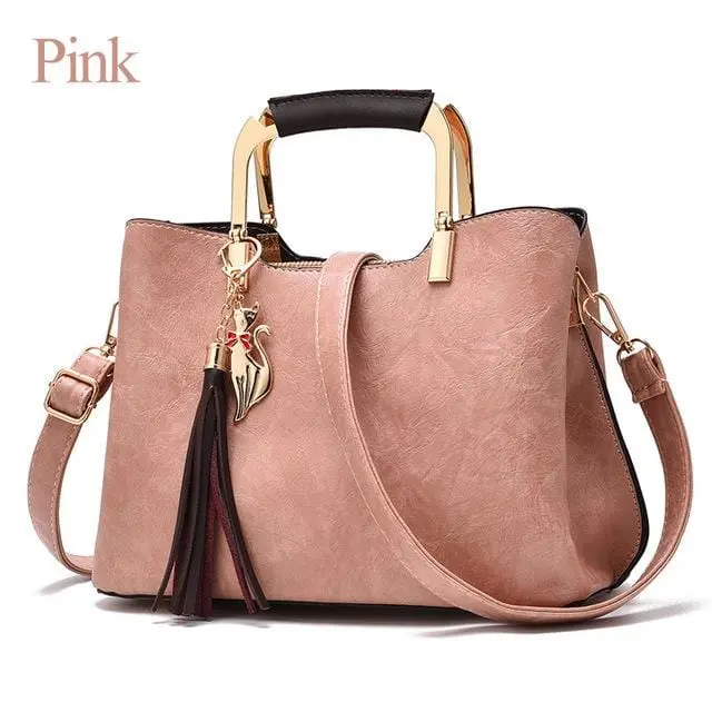 Zmqn Women Kabelka Bags Retro Vintage Small Handbags 3 Layers Women Messenger Bag Leather Metal Handle Side Bag Tassel 2020 C904 5