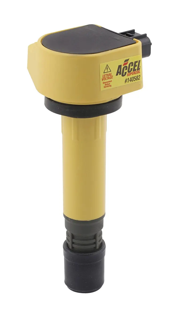 Accel Supercoil Direct Ignition Coil – Oem Replacement, Yellow Housing (Part 140582) 1