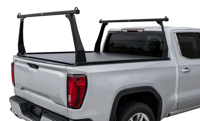 Adarac F3030021 Aluminum Truck Bed Rack System – Silver Finish 1