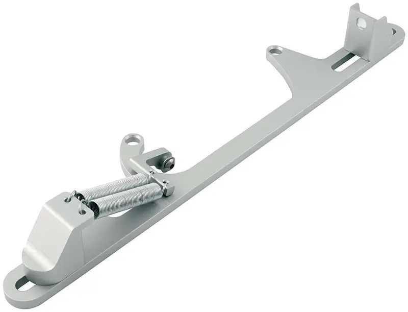 Allstar Performance 54230 Throttle Bracket – Clear-Anodized Lokar-Compatible Mount For 4500 Carburetors 1