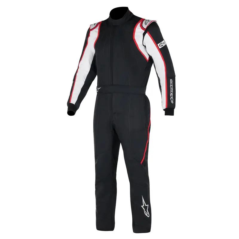 Alpinestars Gp Race V2 Motorcycle Suit – Black/Red Colorway, Large/X-Large Size (3355121-123-58) 1