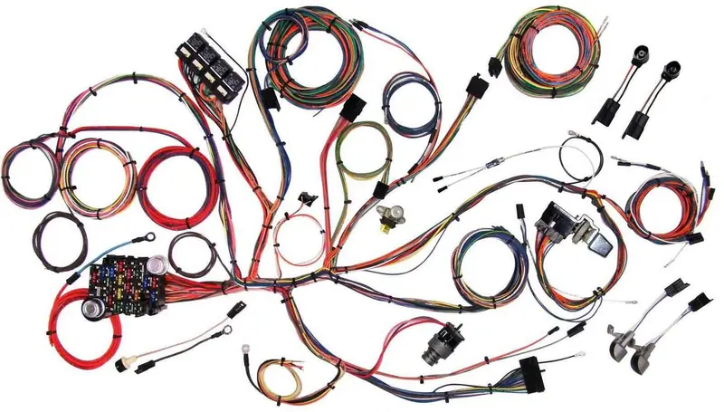 American Autowire 510125 Complete Wiring Harness For 1964–1966 Ford Mustang 1
