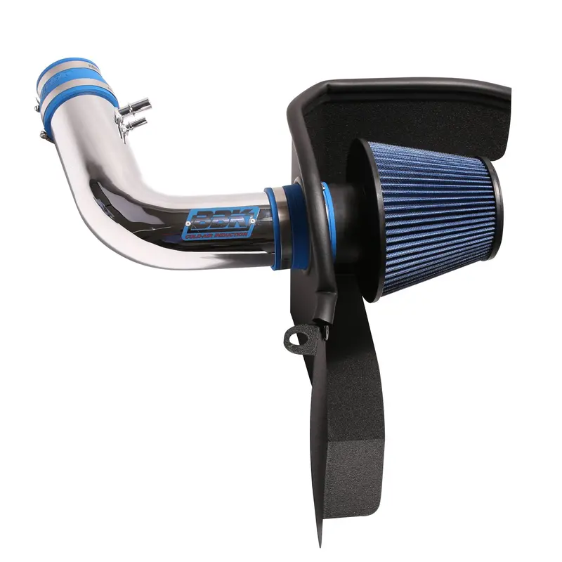Bbk Performance Parts 1846 2015-2017 Mustang 3.7L Cold Air Induction System (Powder Chrome). 1