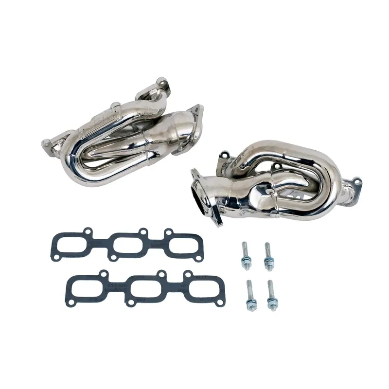 Bbk Titanium Ceramic Shorty Headers For 2011–2017 Ford Mustang 3.7L V6 1