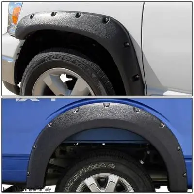 Black Horse Off-Road Ff-Chsi20Sm Smooth Pocket-Style Tpo Fender Flare – Black 1