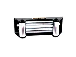 Bulldog Winch Powersports Roller Fairlead – 165Mm Grey Anodized Mounting Kit 1