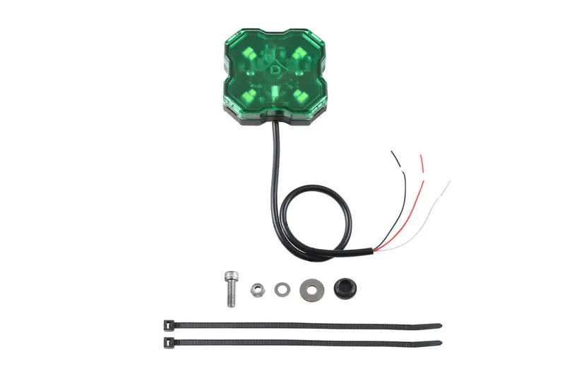 Diode Dynamics Stage Series Single-Color Led Rock Light – Green (Dd7432, Sold Individually) 1