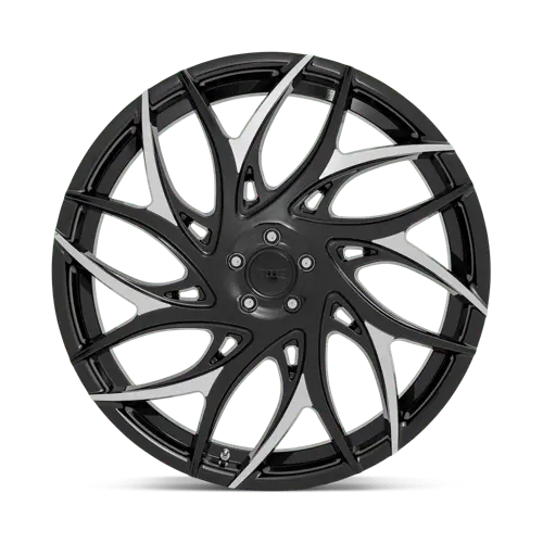 Dub S259 Maverick 26X10 Wheel – 6X5.5 Bolt Pattern, Gloss Black With Machined Spoke Finish, +25Mm Offset 1