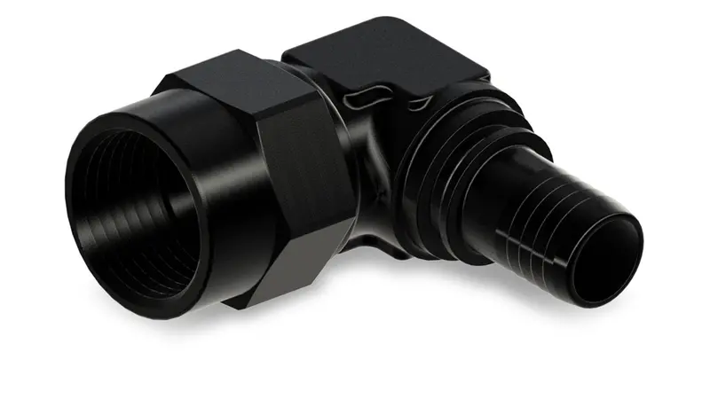 Earl’S 689012Erl Ultrapro 90-Degree An Hose Fitting – Crimp-On Style 1