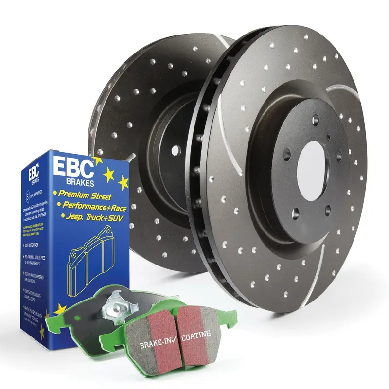 Ebc Brakes S10Kf1690 Greenstuff Brake Pad And Gd Rotor Kit 1